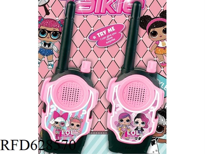 SURPRISE DOLL WALKIE TALKIE