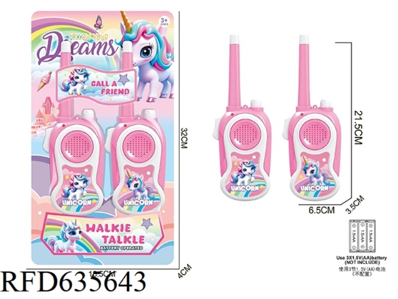 CLEAR LONG-DISTANCE UNICORN INTERCOM
