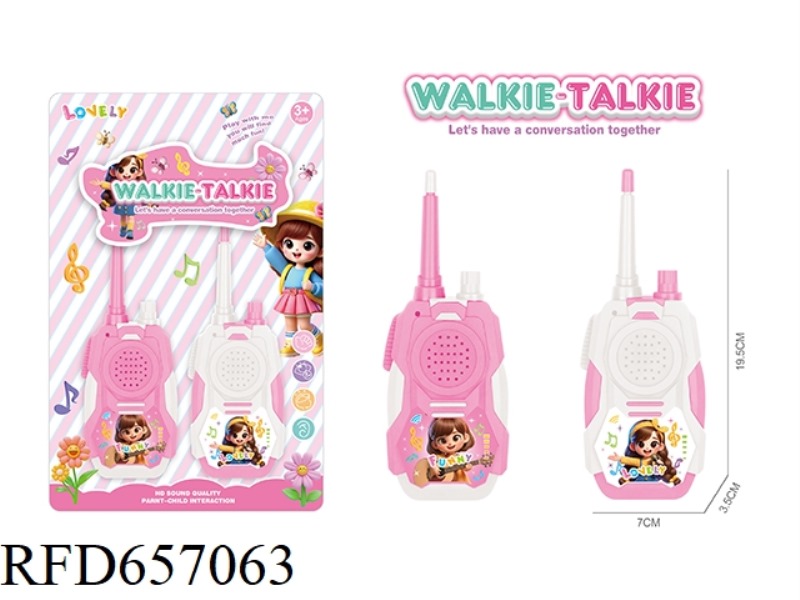 WALKIE-TALKIE FOR GIRLS