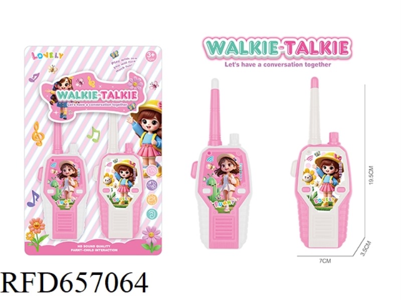 WALKIE-TALKIE FOR GIRLS
