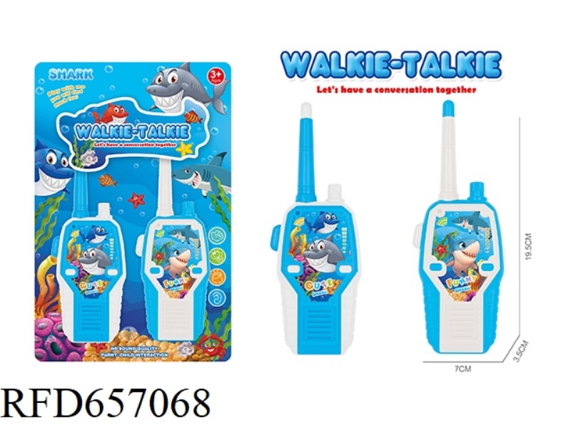 BABY SHARK WALKIE-TALKIE
