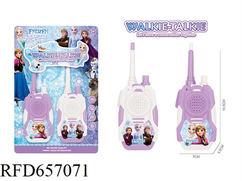 ICE PRINCESS WALKIE-TALKIE