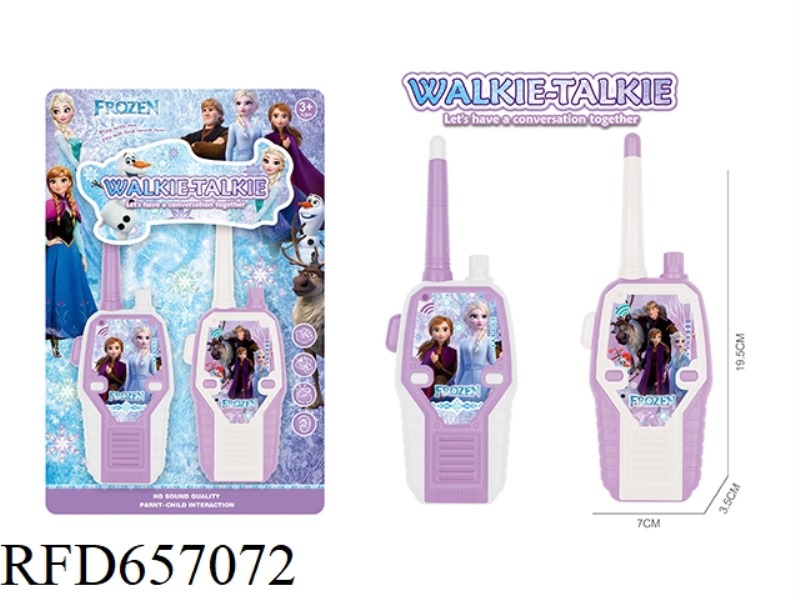 ICE PRINCESS WALKIE-TALKIE