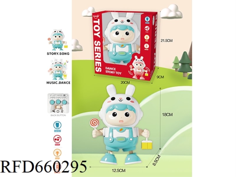 DANCING STORY MACHINE RABBIT BLUE