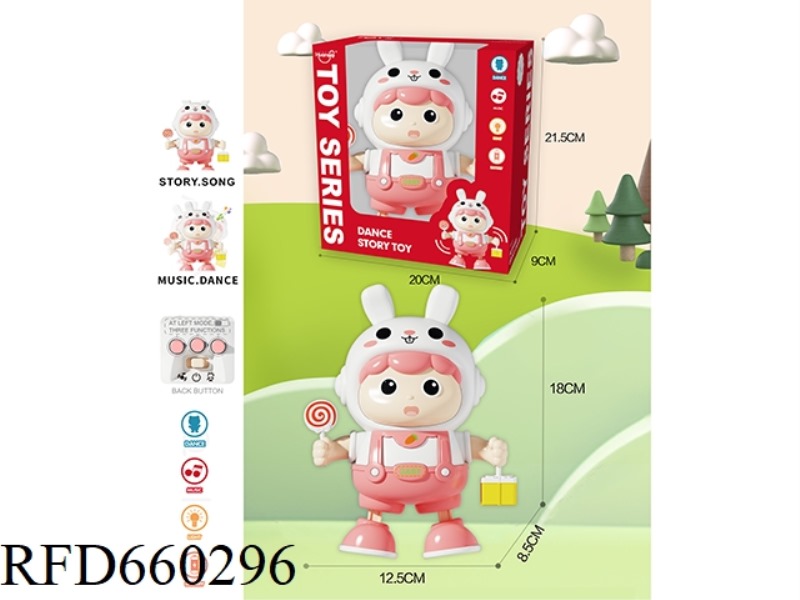 DANCING STORY MACHINE BUNNY PINK
