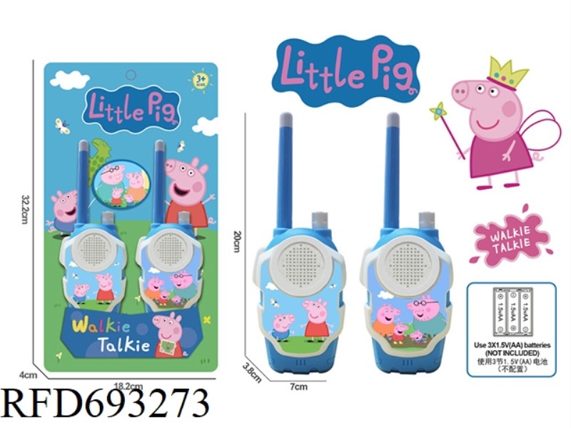 PEPPA PIG WALKIE-TALKIE