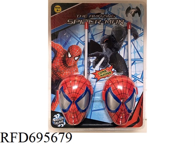 RED SPIDER-MAN FACES THE WALKIE-TALKIE
