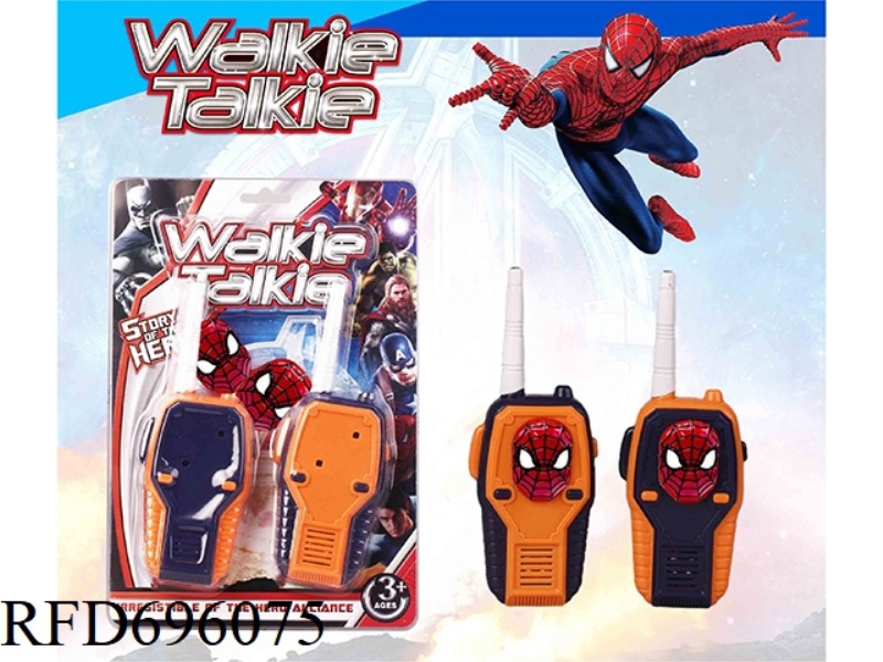 3D SPIDER-MAN WALKIE-TALKIE