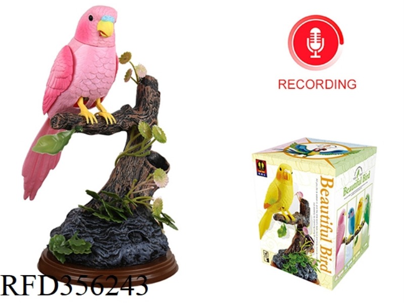 SIMULATION RECORDING CARTOON BIRD BODY (PINK)