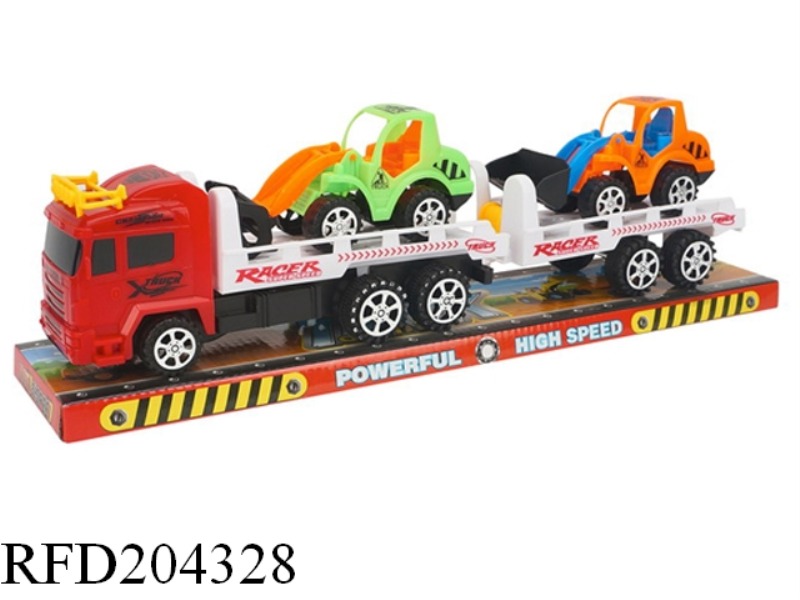 FRICTION TOW TEH HEAR WITH TRUCK 2PCS
