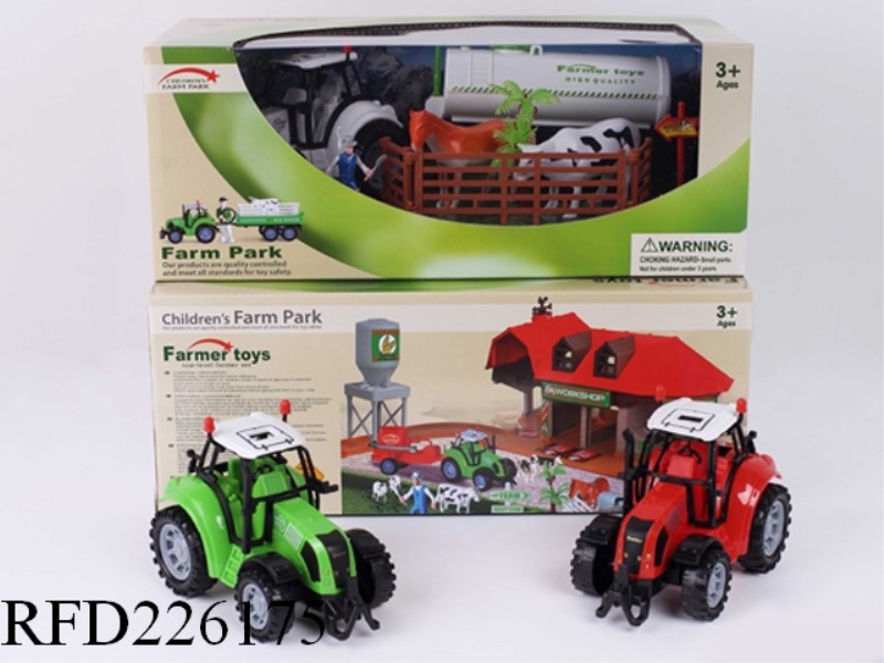 FRICTION FARMER CAR SET