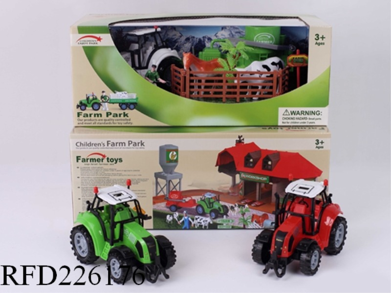FRICTION FARMER CAR SET