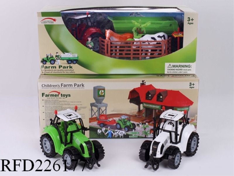 FRICTION FARMER CAR SET