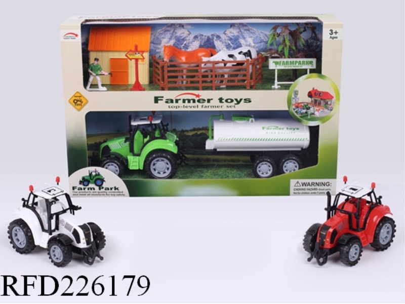 FRICTION FARMER CAR SET