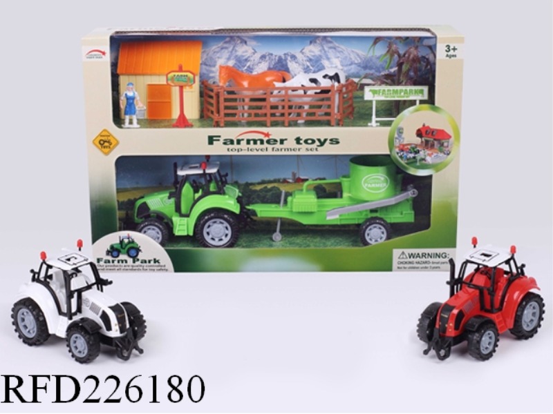 FRICTION FARMER CAR SET