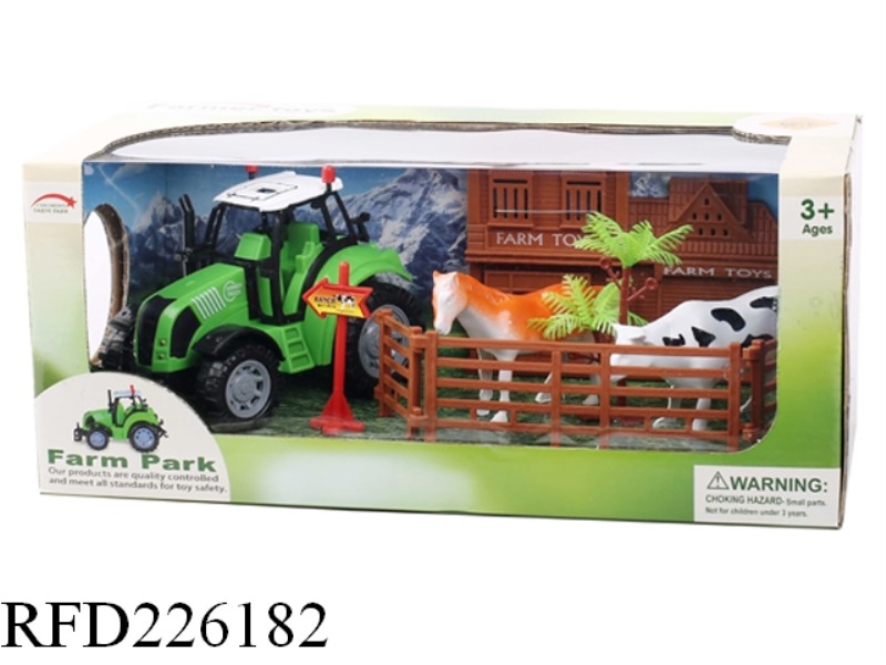 FRICTION FARMER CAR SET