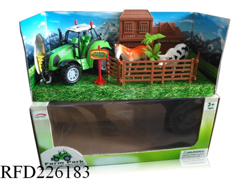 FRICTION FARMER CAR SET
