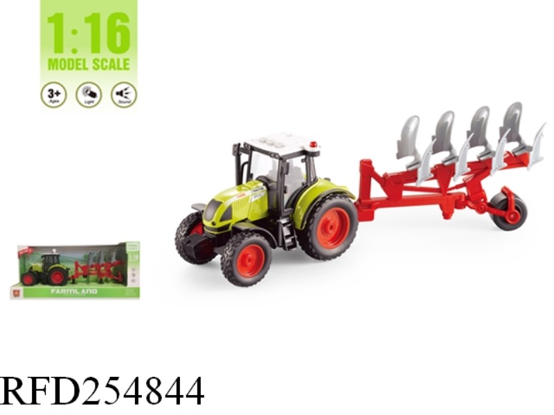 1:16 FRICTION FARMER TRAILER WITH LIGHT AND MUSIC