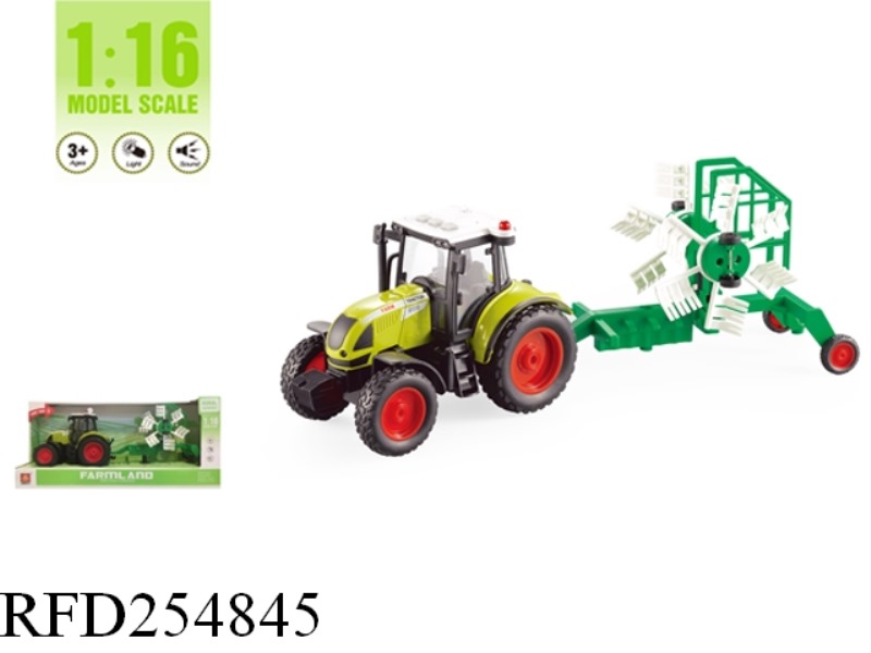 1:16 FRICTION FARMER TRAILER WITH LIGHT AND MUSIC