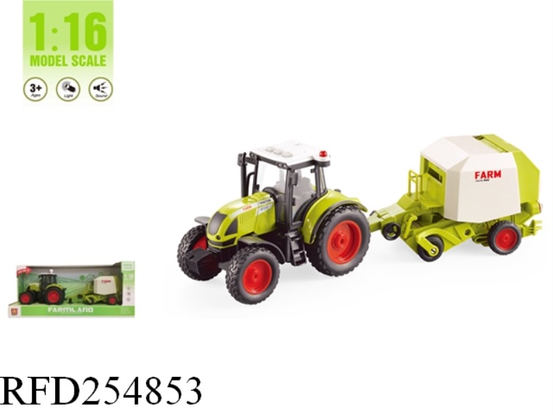 1:16 FRICTION FARMER TRAILER WITH LIGHT AND MUSIC