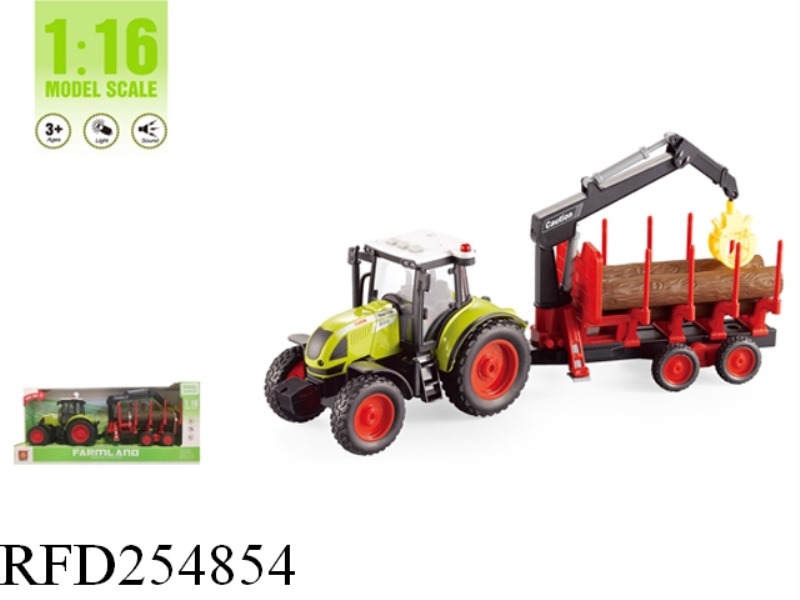 1:16 FRICTION FARMER TRAILER WITH LIGHT AND MUSIC