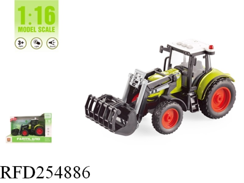 1:16 FRICTION FARMER TRAILER WITH LIGHT AND MUSIC