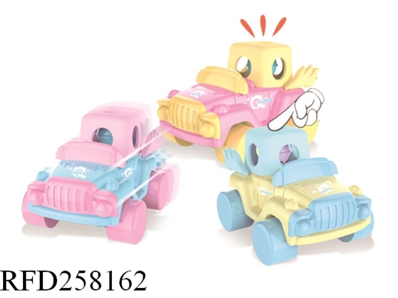 FRICTION  FIEXIBLE GLUE CAR 12PCS