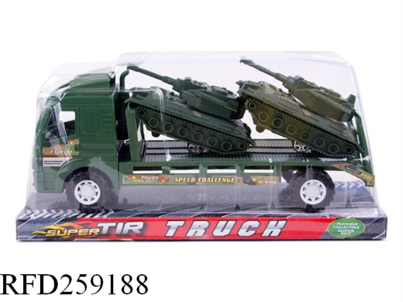 FRICTION SHOP TRUCK WITH SLIDE TANK