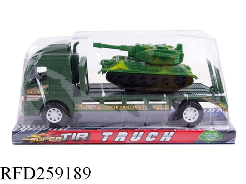FRICTION SHOP TRUCK WITH SLIDE TANK