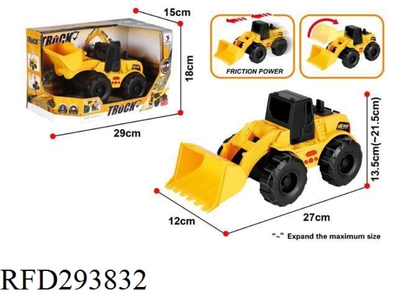 FRICTION EXCAVATOR WITH IC LIGHT SOUND