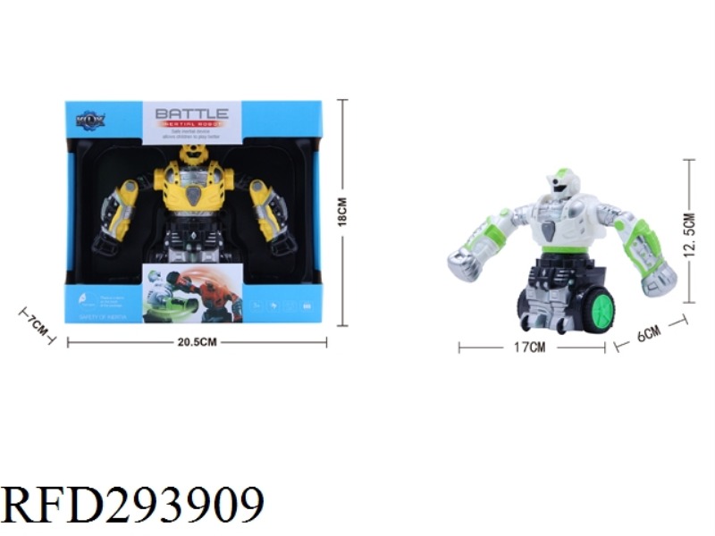 FRICTION COMNAT ROBOTS WITH MUSIC