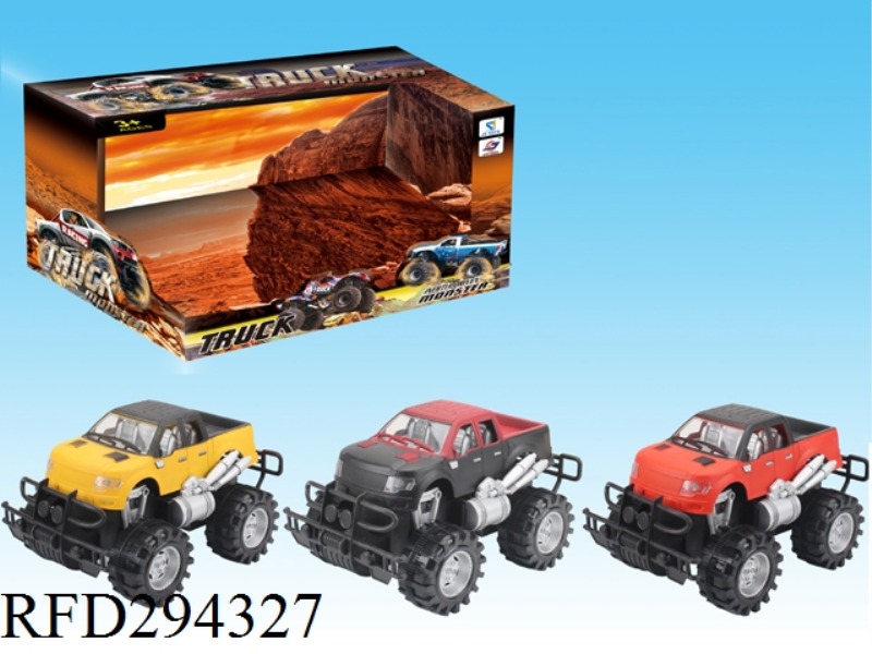 FRICTION OFF-ROAD CAR(BIG WHEEL)