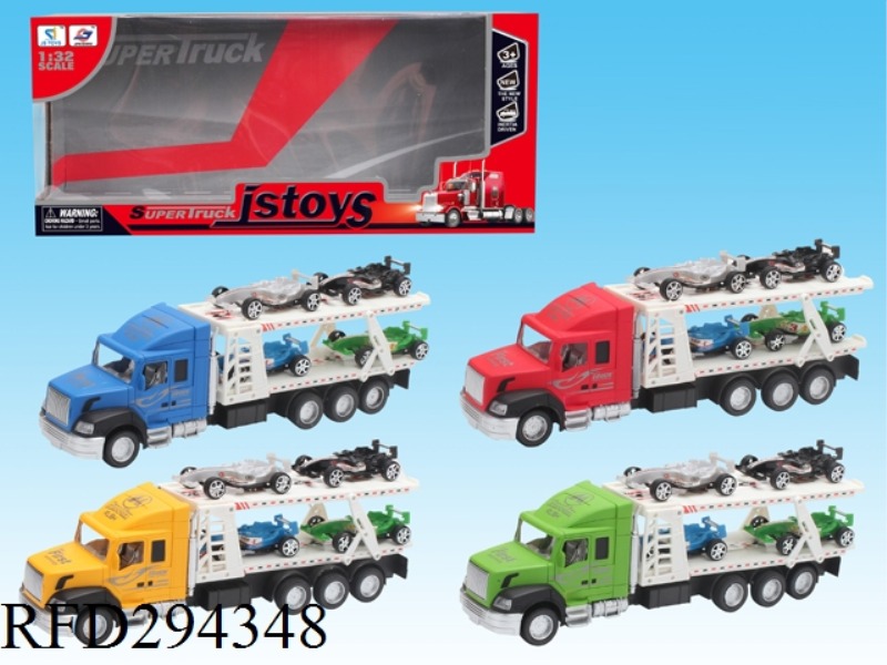 FRICTION TRUCK WITH 4 EQUATIONAL CAR