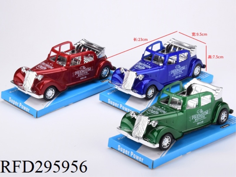 INERTIAL CONVERTIBLE VINTAGE CAR