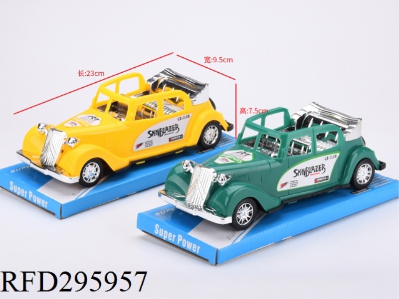 INERTIAL CONVERTIBLE VINTAGE CAR