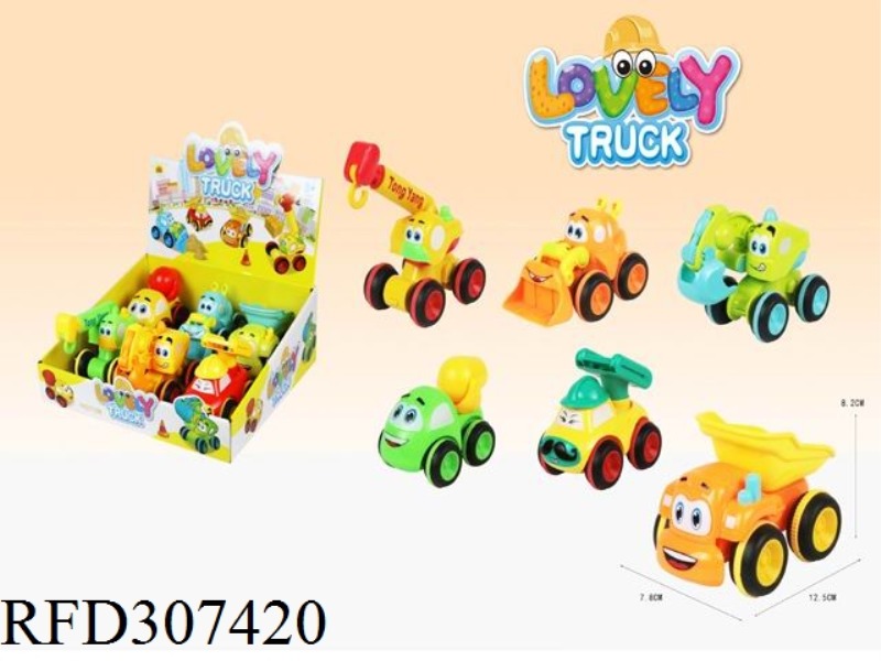 FRICTION SHOP TRUCK(6 ASST)