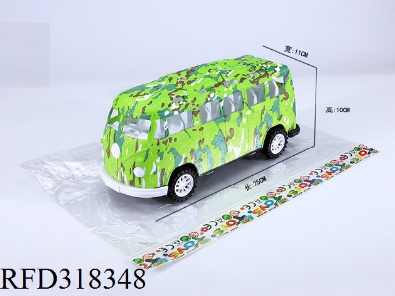 FRICTION GRAFFITI BUS