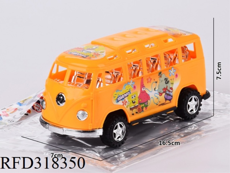 SOLID COLOR FRICTION BUS