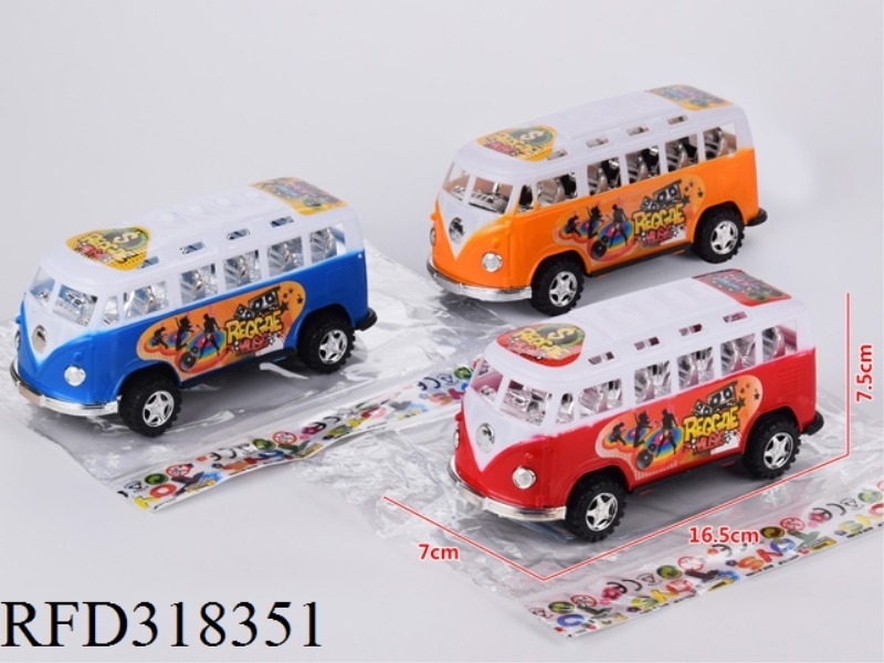 SPRAY PAINT FRICTION BUS