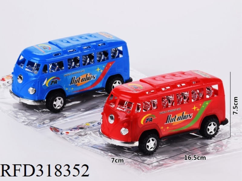 SPRAY PAINT FRICTION BUS