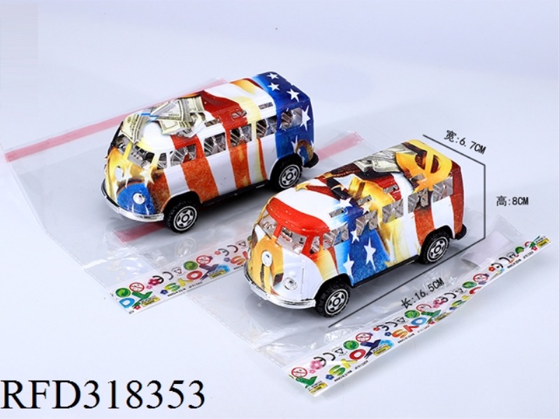 FRICTION GRAFFITI BUS