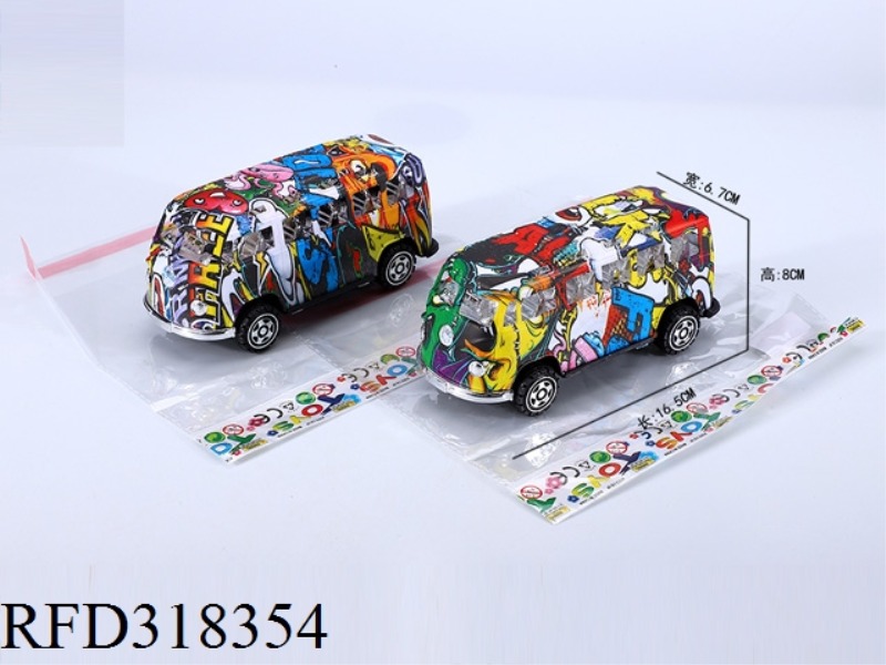 FRICTION GRAFFITI BUS