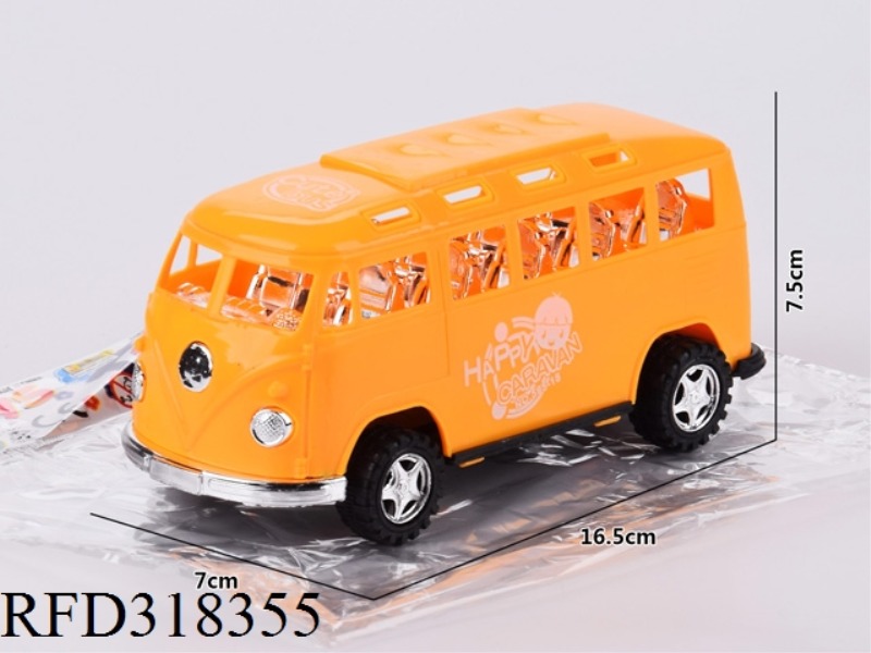 SOLID COLOR FRICTION BUS