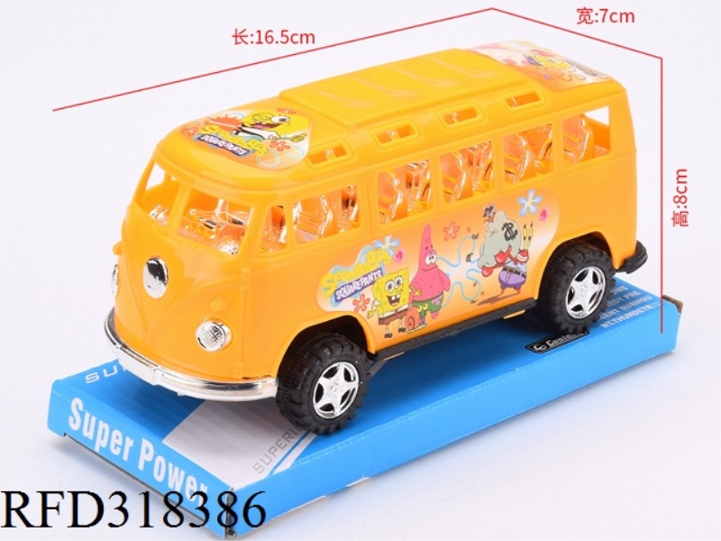 SOLID COLOR FRICTION BUS