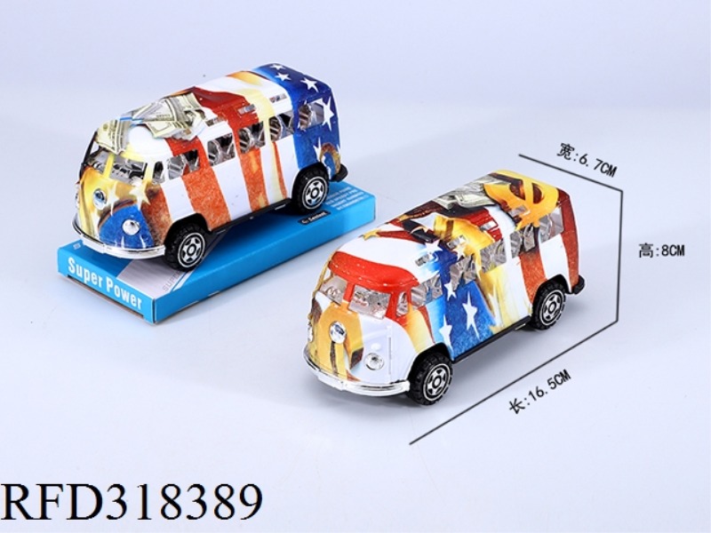 FRICTION GRAFFITI BUS