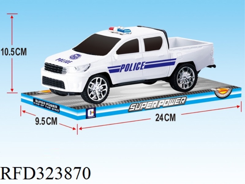 FRICTION POLICE CAR