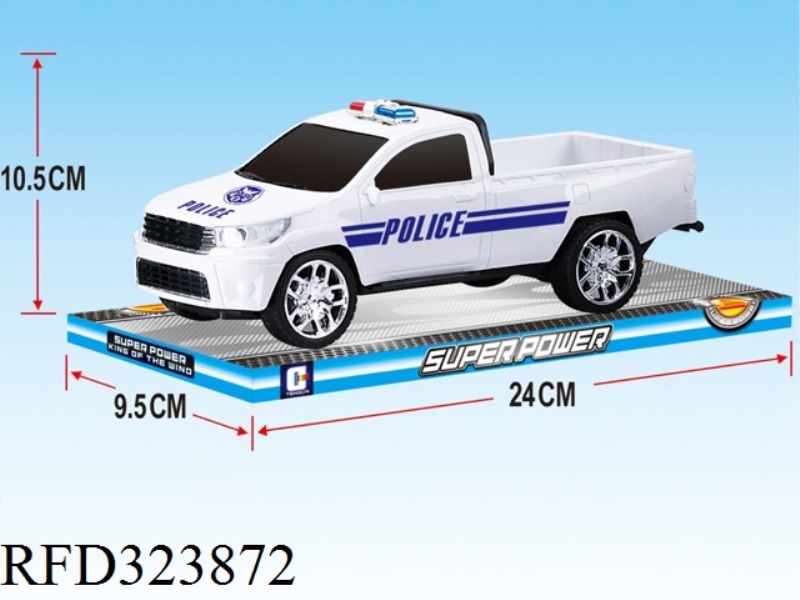 FRICTION POLICE CAR