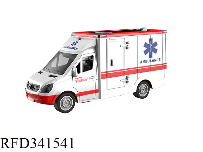 1:16 INERTIAL AMBULANCE (WITH LIGHT AND SOUND)