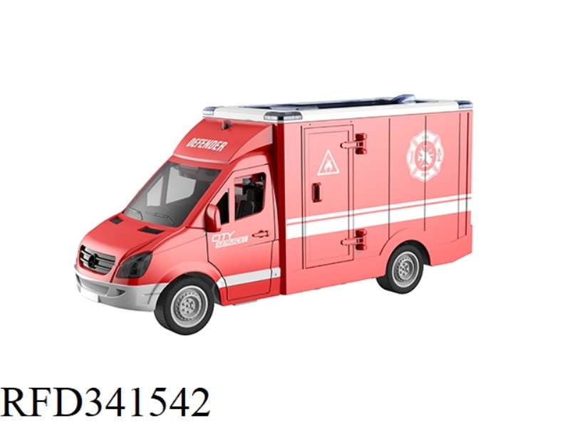 1:16 INERTIAL AMBULANCE (WITH LIGHT AND SOUND)