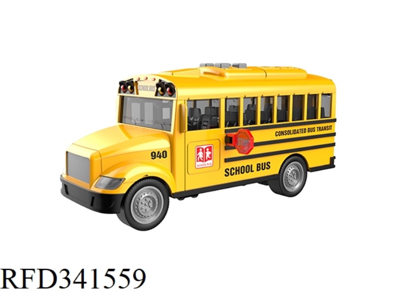 1-20 SCHOOL BUS (INERTIAL DOOR OPENING, LIGHT AND SOUND)